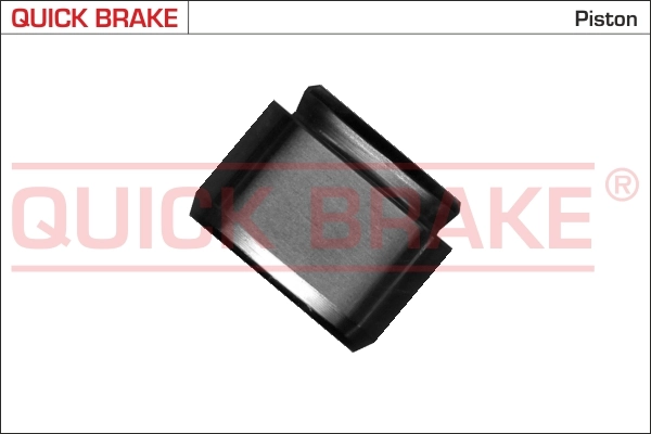 Piston, brake caliper